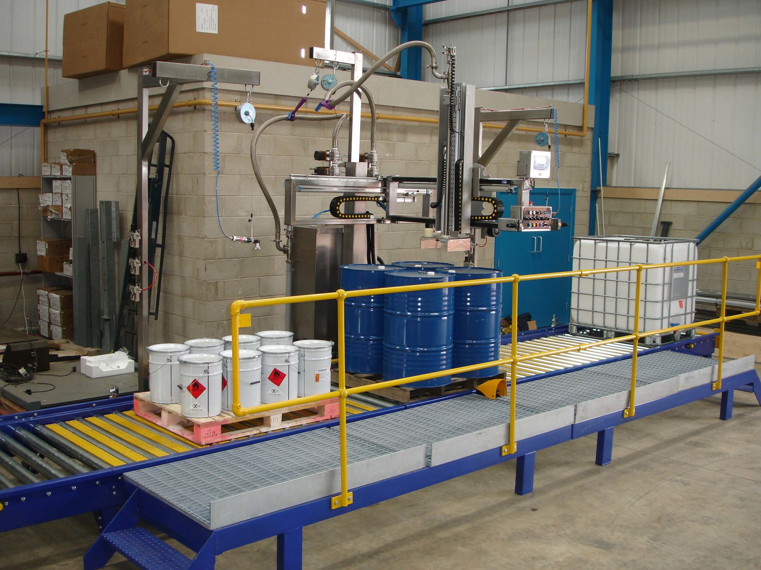 ft 200 liquid filling machines installed